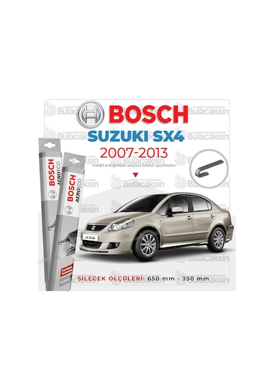 Suzuki Sx4 Muz Silecek Takımı 2007-2013 Bosch Aeroeco N11.3553