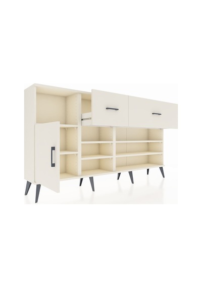 Arges Konsol 6 Raflı 2 Çekmeceli Tek Kapaklı 176x30x99 Aytaşı-aytaşı Aytası - Aytası Arges Konsol 6 Raflı 2 Çekmeceli Tek Kapaklı 176x30x99 Aytaşı-aytaşı Aytası - Aytası