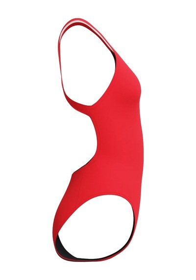 Speedo Solid Endurasoft Leaderback Kadın Yüzücü Mayosu Kırmızı