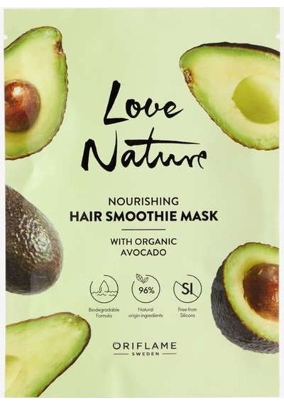 Love Nature Organik Avokado Içeren Onarıcı Saç Maskesi