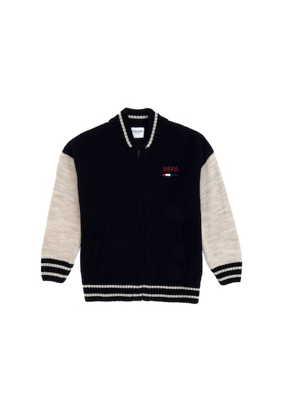 U.s. Polo Assn. Erkek Çocuk Lacivert Hırka Triko 50293046-vr033 Lacivert