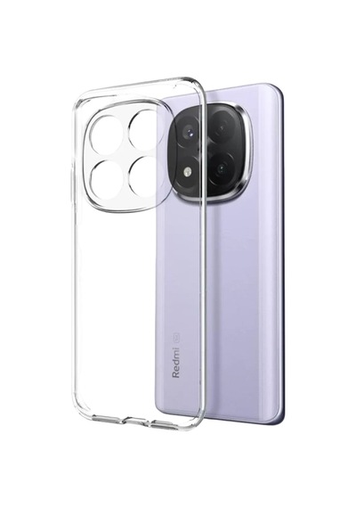 Newface Xiaomi Redmi Note 15 Pro Plus 5g Lüx Şeffaf Silikon - Şeffaf