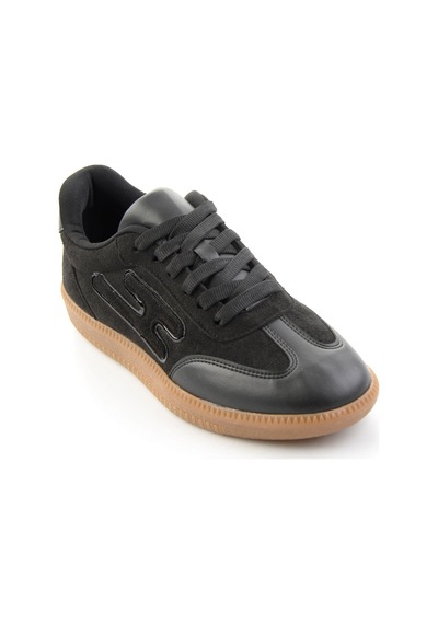 Bambi Siyah Kadın Sneaker K01705000309