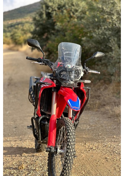 Honda Crf250 Rally Far Koruyucu 2017 2026 Siyah/ Crf 250 Rally Far Koruma