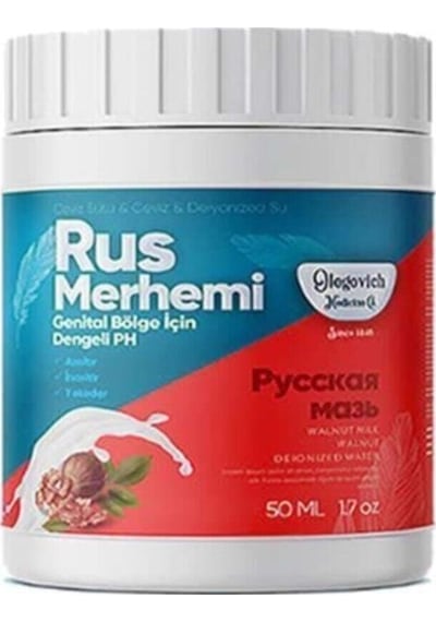 Olegovich Medicine Rus Merhemi 50 Ml - Orijinal Bandrollü - Tüy Dökücü