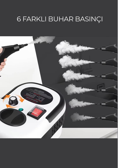 Robo RB00000288 2500 W Yüksek Basınçlı Buharlı Temizleyici