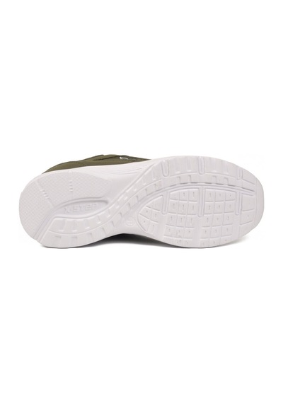 Walkway Haki Fileli Hafif Bağcıklı Esnek Unisex Spor Ayakkabı 020 G