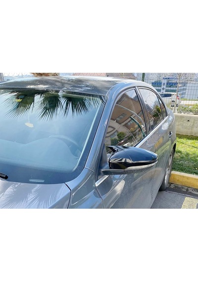 Jetta Mk6 Batman Ayna Kapağı Piano Black / 2010-2018