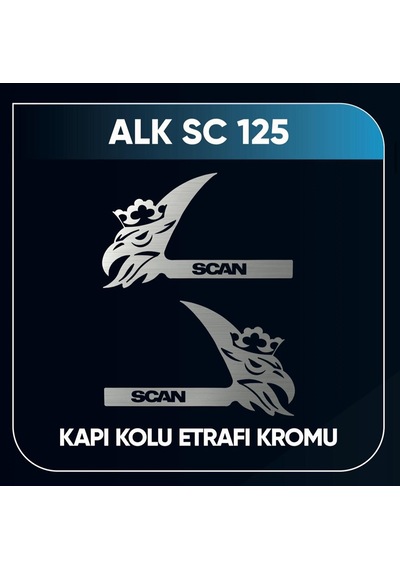 Scanıa Kapı Kolu Çerçerve Nikelajı