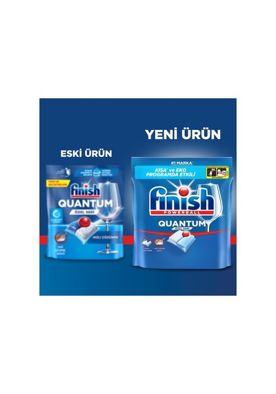 Quantum Özel Seri Bulaşık Makinesi Deterjanı Kapsül Tablet 400 Adet 100x4
