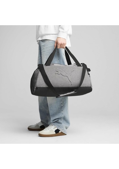Puma Puma Buzz Heather S S Bag Unisex Yetişkin Spor Çantası Medium Gray Heather X Çok Renkli