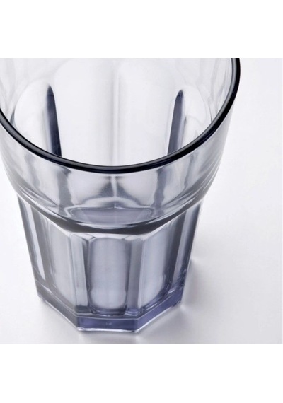 Ikea Pokal Meşrubat Bardağı 350 Ml Şeffaf Mor Şeffaf/mor