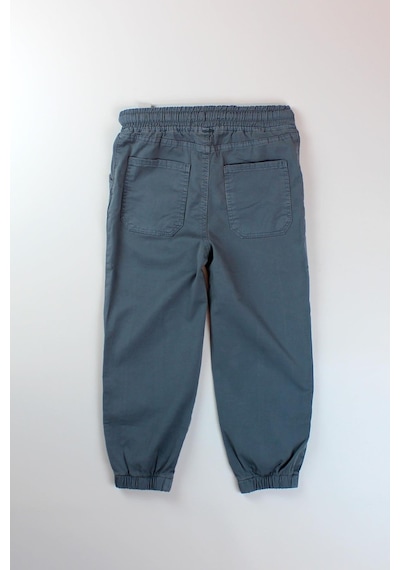 Escabel Erkek Çocuk Poplin Jogger Pantolon Gri