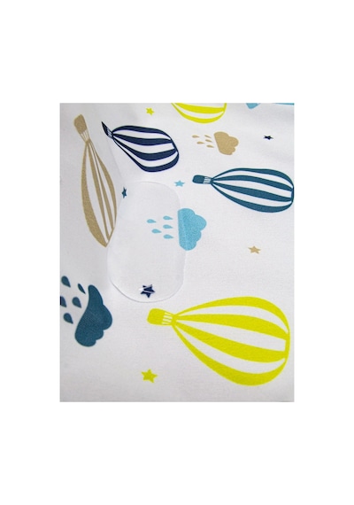 Babyjem Baskılı Blw Kollu Mama Önlüğü Balon Desen
