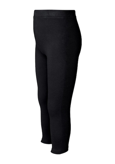 Lovetti Siyah Kız Çocuk Kışlık Tam Boy Düz Basıc Tayt 5171S001 Siyah