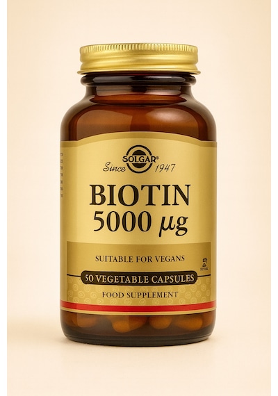 Solgar Biotin 5000 Mg 50 Kapsül