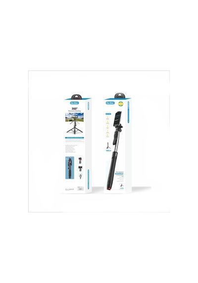Go Des Gd-st82 360 Derece Pan-tilt Özellikli Tripod Gimbal Stabilizatör Siyah