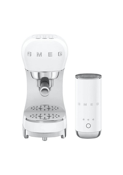 Smeg ECF12WHEU Süt Köpürtücülü Manuel Espresso Makinesi
