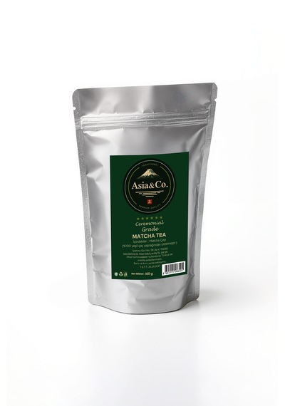 Asia&co Ceremonial Grade Matcha 100g %100 Saf Japon Matcha