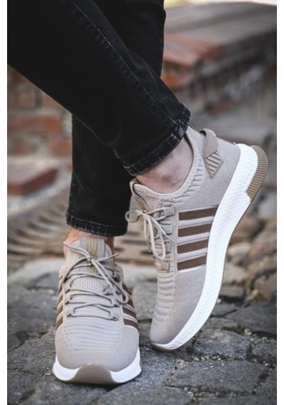 Ald Şerit Detaylı Kalın Taban Erkek Sneaker