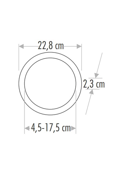 Tr Cata Ct-5648b 20w Ayarlanabilir Slim Panel - Beyaz 2'li Genel
