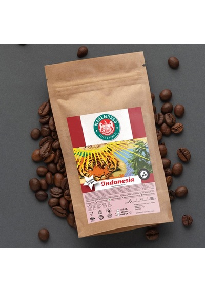 Indonesia Sumatra Çekirdek Filtre Kahve 250 Gr. Espresso Öğütülmüş Diğer