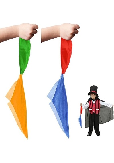 Renk Değiştiren Sihirli Mendil Sihirbazlık Oyunu 5477