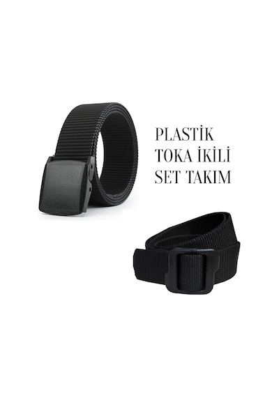 Plastik Toka Bez Kemer Seti 8683255012572 Siyah