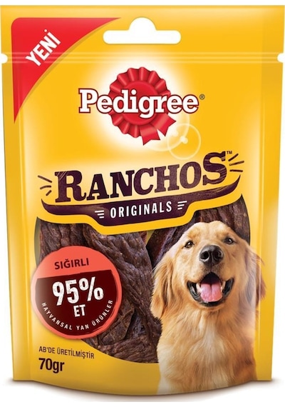 Pedigree Ranchos Sığır Etli Köpek Ödül Maması 7 x 70 G