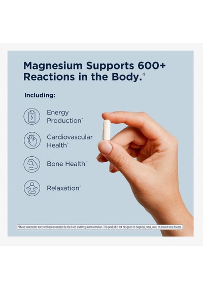Magnesium Glycinate Complex 300 Mg 120 Capsules