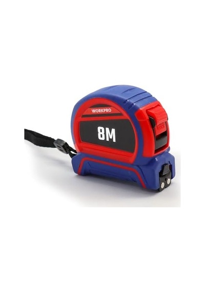 Wp261044 8mx25mm Naylon Kaplama Sarı Çift Taraflı Manyetik Çelik Şerit Metre Diğer