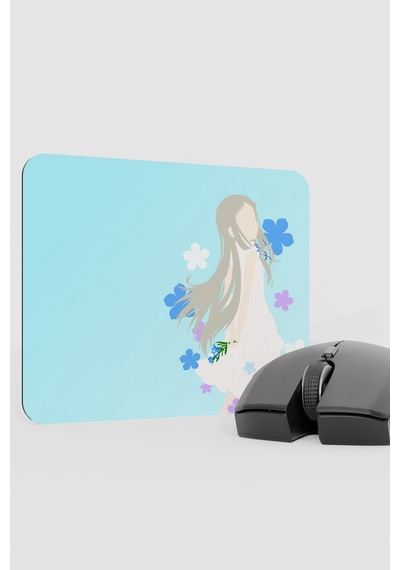 Anohana Anime V3 - 22x18 Gaming Kauçuk Kaymaz Taban Mouse Pad Fare Altlığı