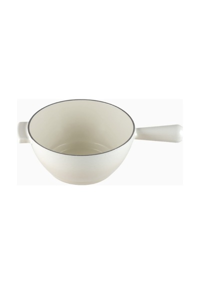 Le Creuset 6 Kişilik Lüks Döküm Fondü Seti Mutfak Ekipmanları Krem 1
