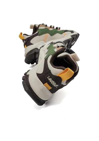 Pepino 26-2364 Krem Haki Çocuk Sneakers Krem - Haki