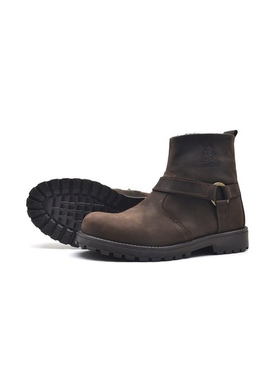 Chiron Hakiki Deri Fermuarlı Kışlık Kız Erkek Unisex Çocuk Botu Çok Renkli