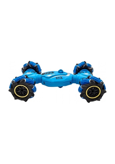 Rc Drift Araba Yan Yan Giden Speed Atan Led Işıklı Uzaktan Kumandalı 360 Derece Dönen Stunt Rc Araba Mavi
