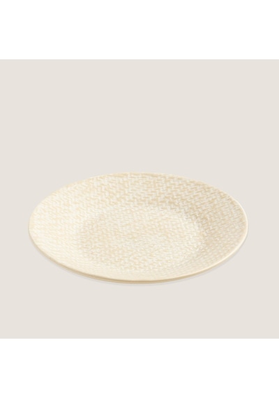 Chakra Beja Pasta Tabağı - 17 Cm Çok Renkli