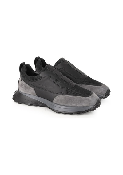Libero L5686 Street Casual Deri Erkek Ayakkabı Syh-gri