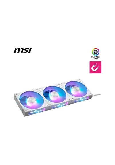 Mpg Ez120 Argb Whıte-3w 2000rpm 3 'lü Fan Seti Çok Renkli