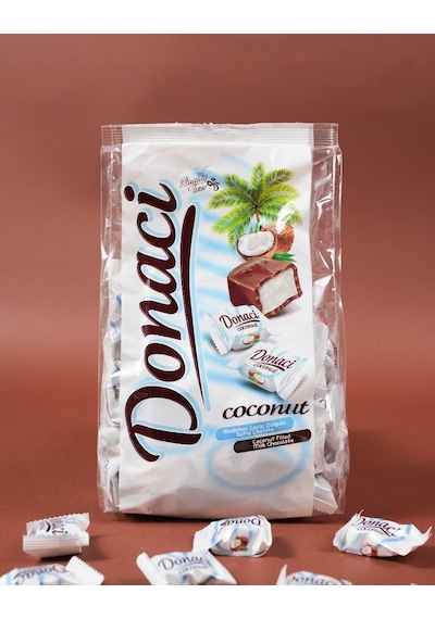 Evliya Donaci Sütlü Çikolata Kaplı Hindistan Cevizli Bar 1 KG