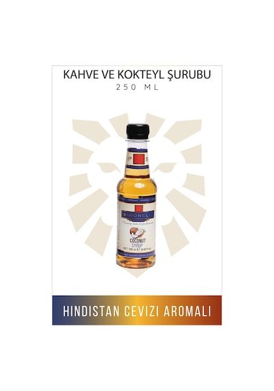 Şurup Seti 3x250 Ml Kahve Ve Kokteyl Şurubu-tuzlu Karamel, Hindistancevizi,italyan Karamel Diğer