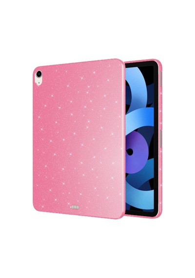 Apple Uyumlu iPad 10. Nesil 10.9 Tablet Kılıfı Işıltılı Parlak Görünüm Koton Case Air Değildir