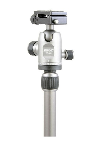 Jusino X-423S Tripod + Bs-08Q Tripod Kafası Silver (Gümüş)