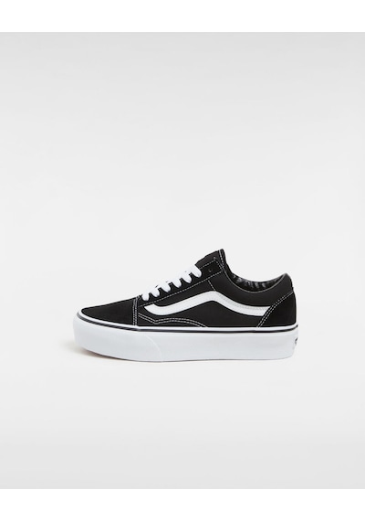 Ua Old Skool Platform Uniseks Çok Renkli Spor Ayakkabı - Vn0a3b3u Çok Renkli