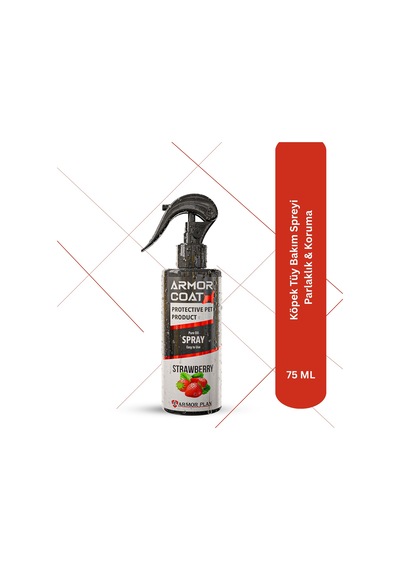 Armor Coat Armor Coat Köpek Bakım Spreyi Çilek Kokulu 75 Ml