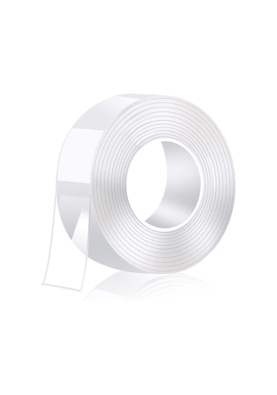Pdateknoloji 2 Metre Su Sızdırmaz Çift Taraflı Şeffaf Bant Lts-bnd06 Uzunluk 2m, Genişlik:30mm, Kalınlık:1mm E