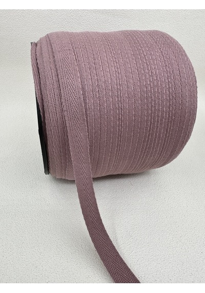 1.5 Cm Balıksırtı Şerit - 5 Metre - Gül Kurusu