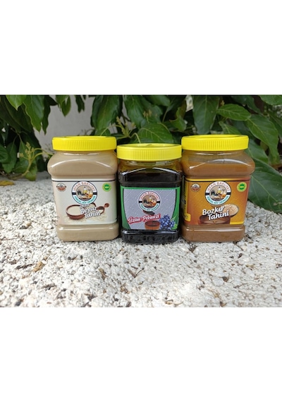 Eko 3 Lü Paket Tahin, Pekmez,beyaz Tahin 3 Kg