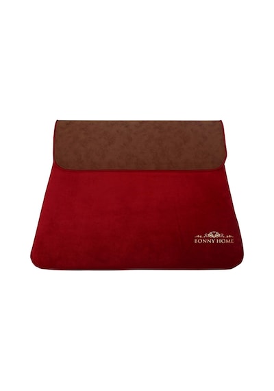 Bonny Home Unicolor Düz Kırmızı 2li Banyo Paspası Halısı Seti Kaymaz Kırmızı