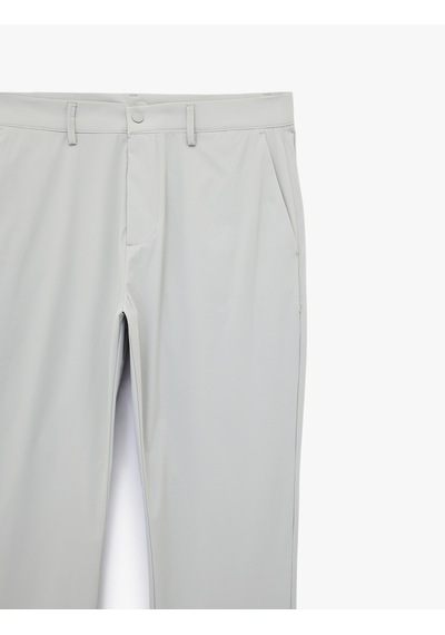 Koton Normal Bel Cepli Düğmeli Slim Fit Non Iron Esnek Kumaş Pantolon Taş 6sam40085hw